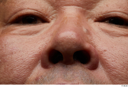 Face Nose Skin Man Asian Overweight Wrinkles Studio photo references